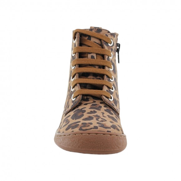 Botas militares barefoot Flexi Nens 9085-R Leopardo