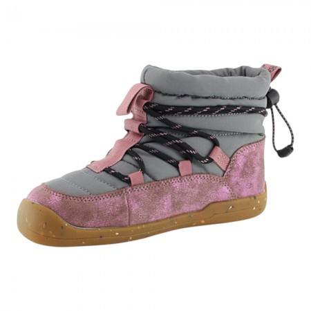 Botines impermeables barefoot Joma borreguito Cake Rosa