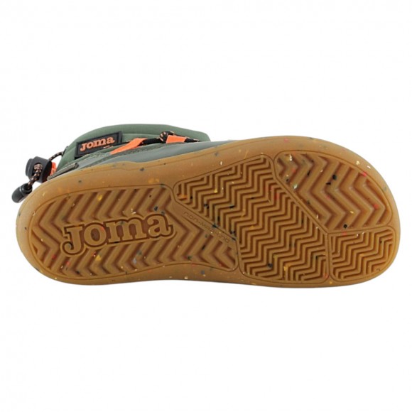 Botines impermeables barefoot Joma Cake borreguito Verde