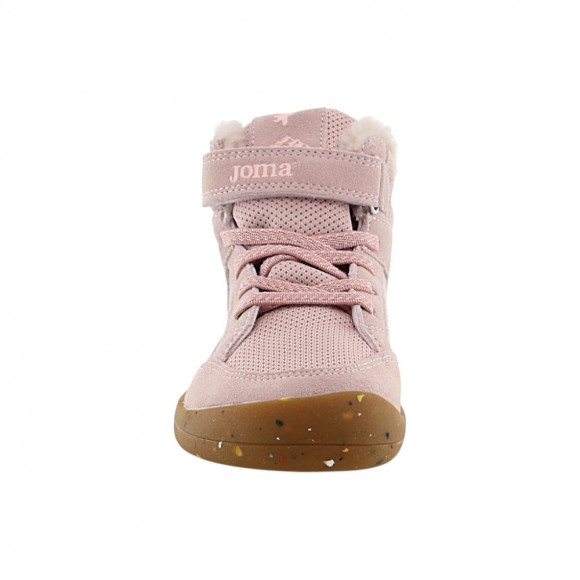 Botines impermeables barefoot Joma Coco Rosa
