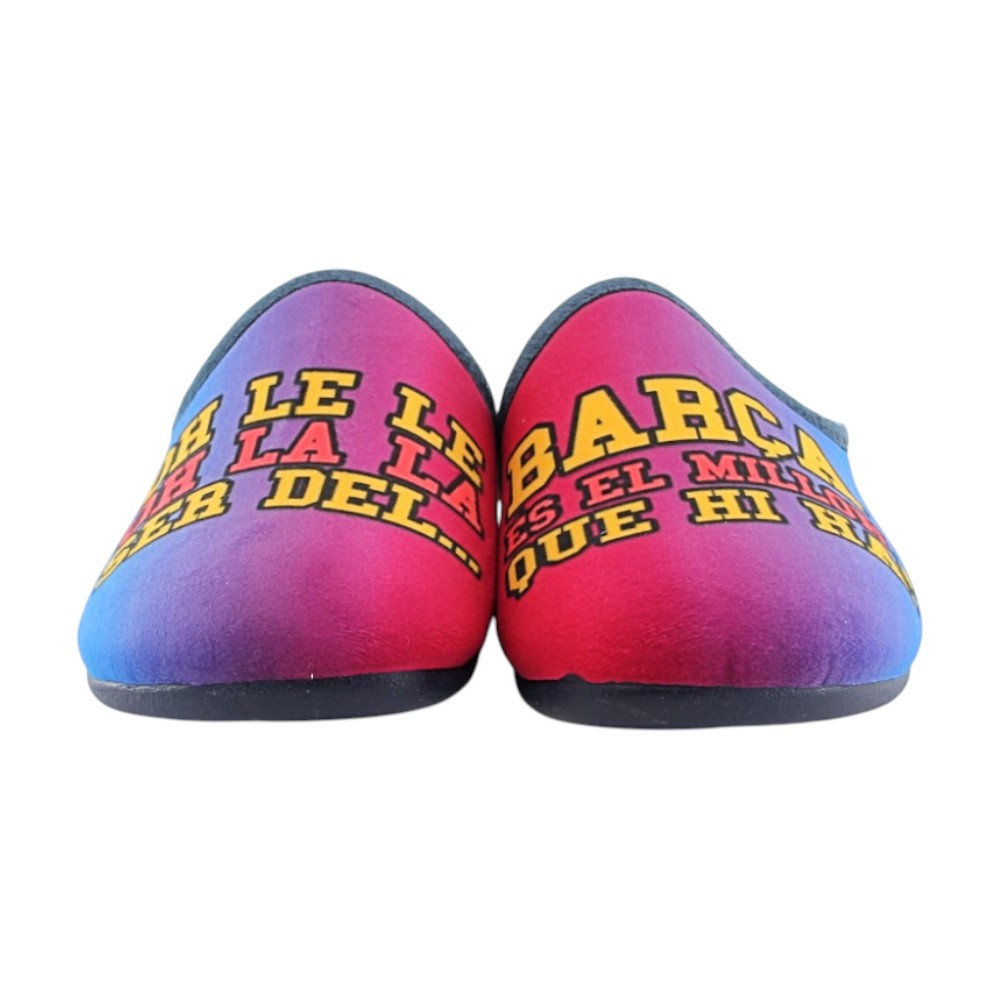 Zapatillas de casa Ho Le Le Azul-Grana