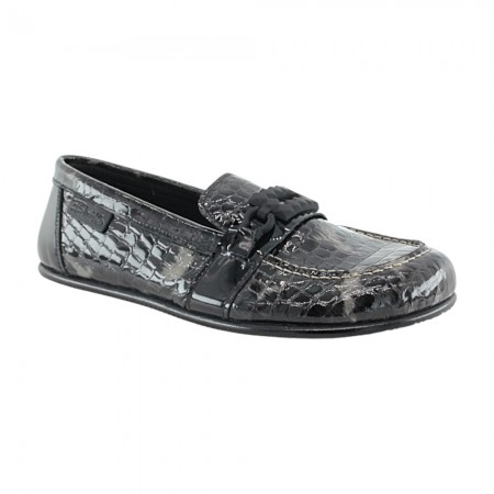 Mocasines barefoot Blandy's Mokka Coco Negro-Gris