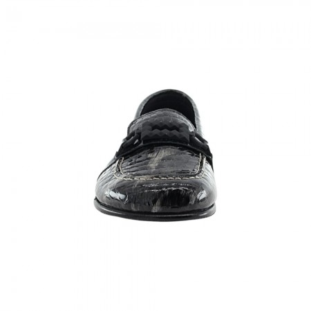 Mocasines barefoot Blandy's Mokka Coco Negro-Gris