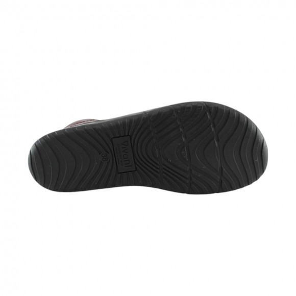 Botines Vivant Barefootc 2750 cordones Burdeos