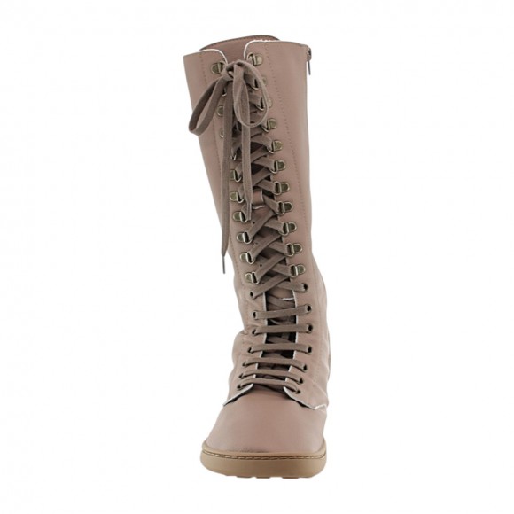 Botas altas barefoot Baby Lobitos Urbana Malva