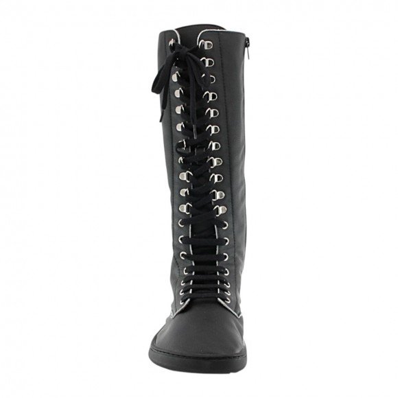 Botas altas barefoot Baby Lobitos Rebelde Negro