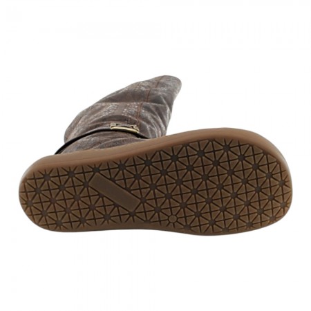 Botas altas barefoot Blandy's Soho Serpiente Marrón