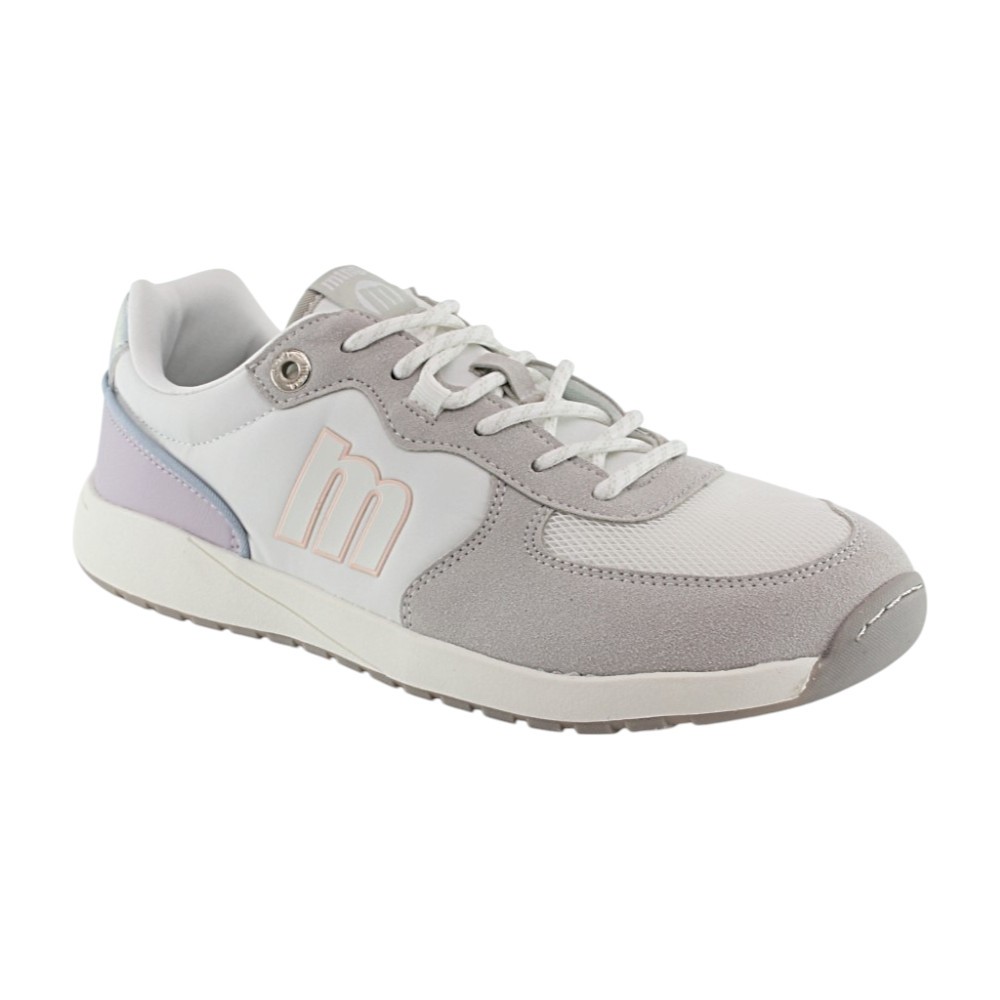 Zapatillas barefoot Mustang Free 60857 Blanco-Violeta