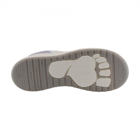 Zapatillas barefoot Mustang Free 60857 Blanco-Violeta