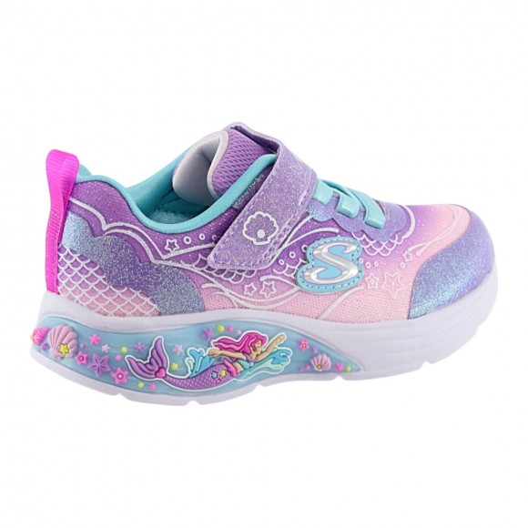 Zapatillas con luces Skechers Mermaid kids Multicolor