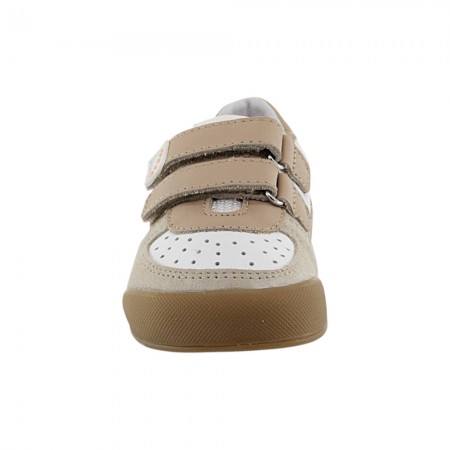 Zapatos barefoot Blanditos Bahamas Beige-Blanco