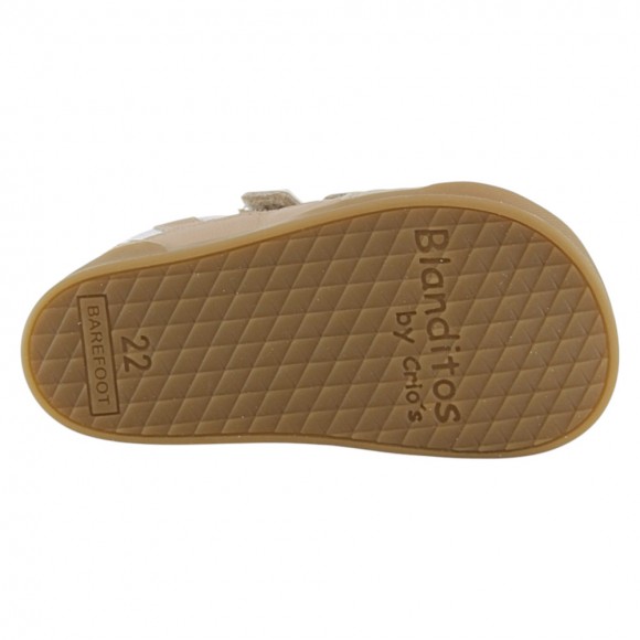 Zapatos barefoot Blanditos Bahamas Beige-Blanco