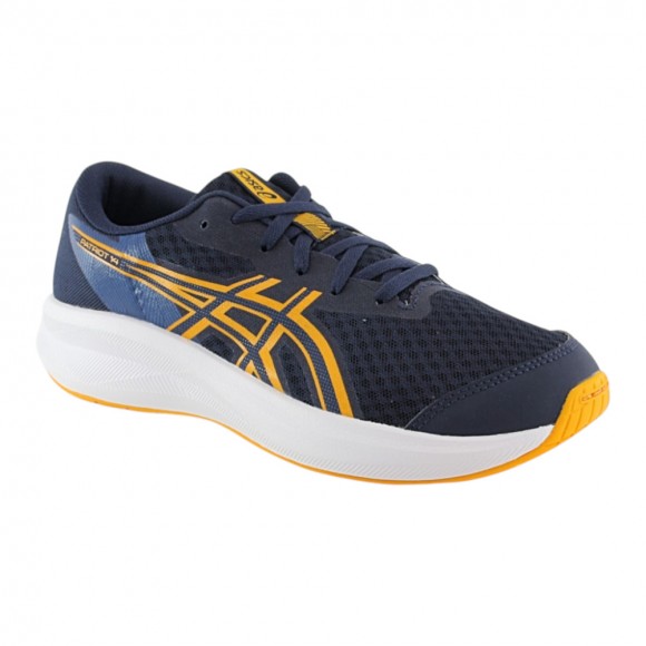 Zapatillas Asics Patriot 14 GS Azul-Naranja