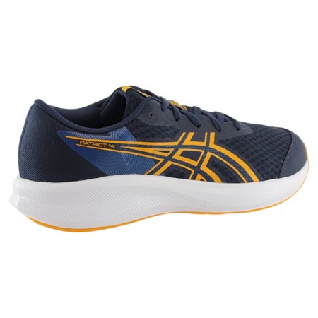 Zapatillas Asics Patriot 14 GS Azul-Naranja