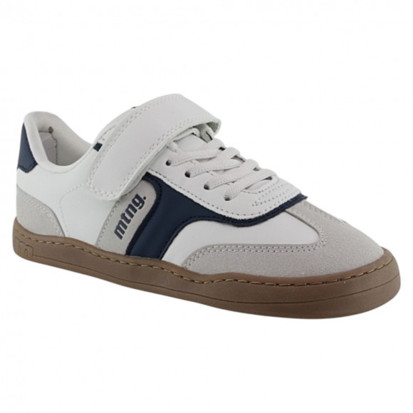 Zapatillas barefoot Mustang Free Blanco-Marino
