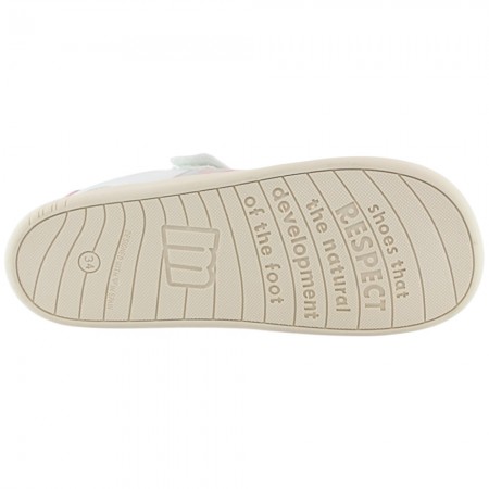 Zapatillas barefoot Mustang Free Blanco-Rosa