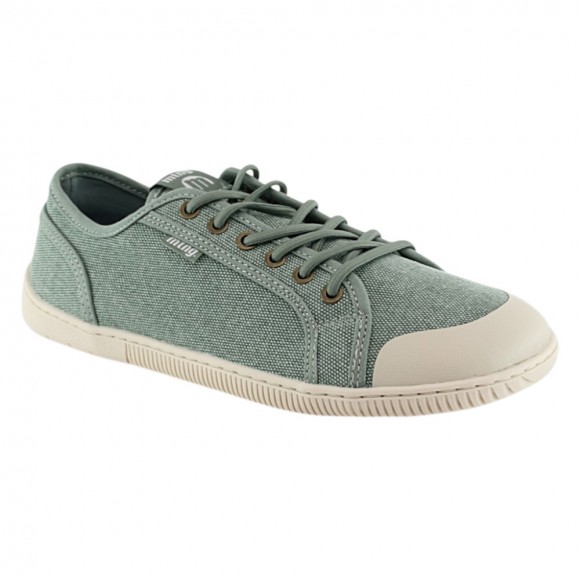 Zapatillas barefoot de lona Mustang Free Verde