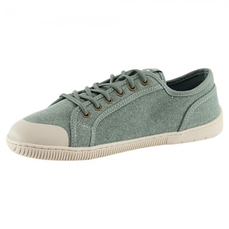 Zapatillas barefoot de lona Mustang Free Verde