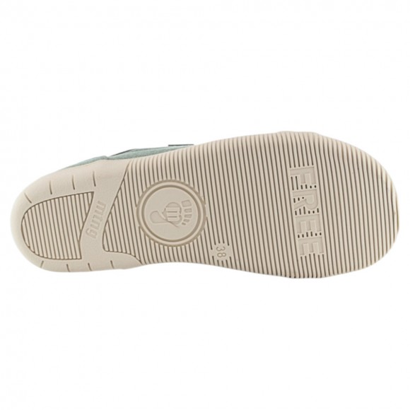 Zapatillas barefoot de lona Mustang Free Verde