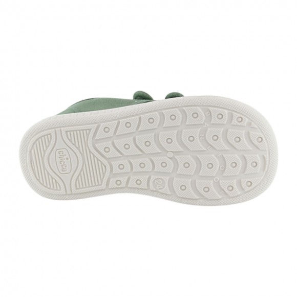 Zapatillas de lona barefoot Chicco Cioco Verde