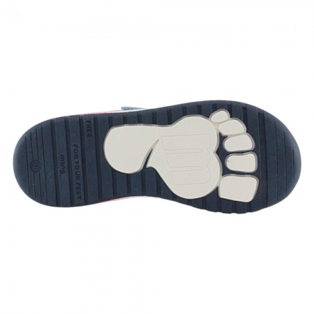 Zapatillas barefoot Mustang 49045 Azul