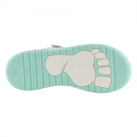 Zapatillas barefoot Mustang 49045 Aguamarina
