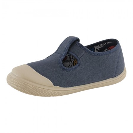 Zapatillas abiertas barefoot Flexibles Vulladi  8197 Jeans
