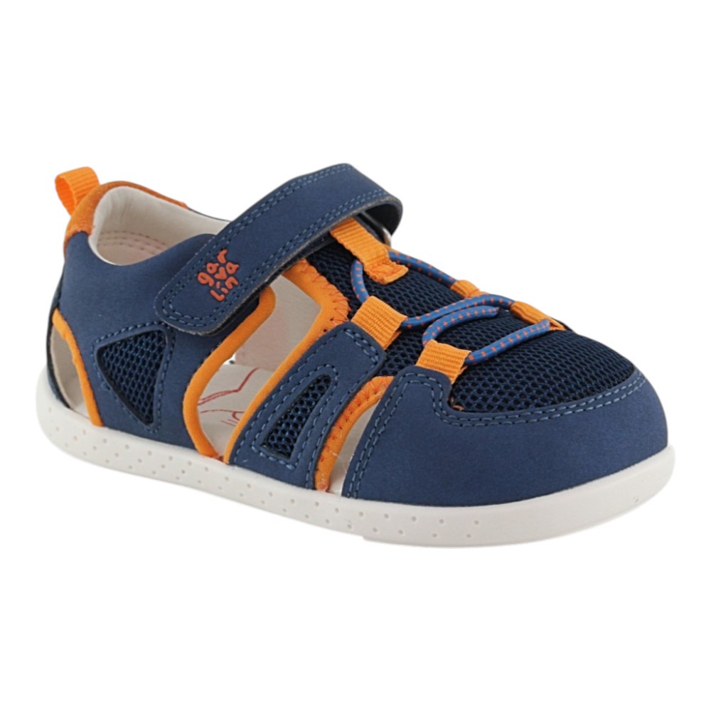 Sandalias cerradas Garvalin barefoot 252336 Azul