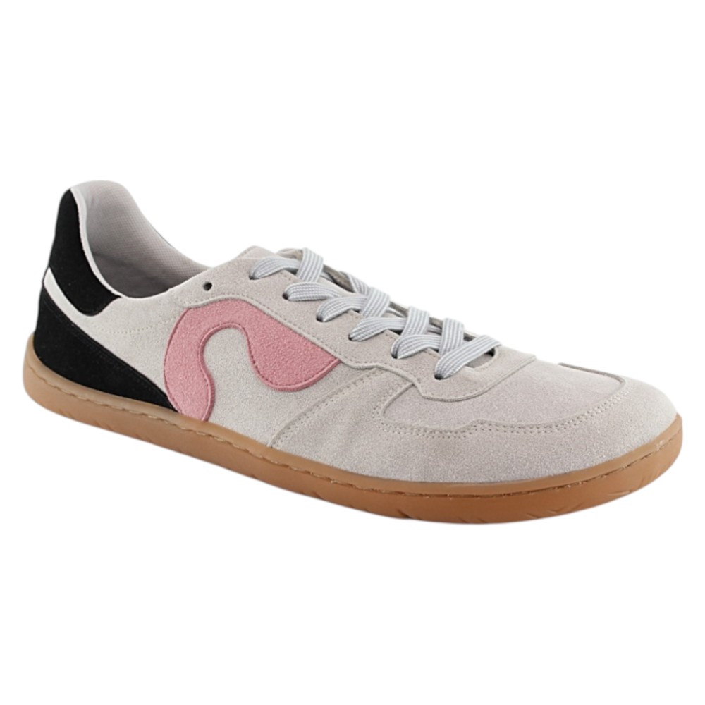 Zapatillas Coqueflex 4422 Piso Adam Gris-Rosa-Negro