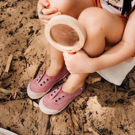 Zapatillas barefoot Igor Lona elástico Nuevo Rosa