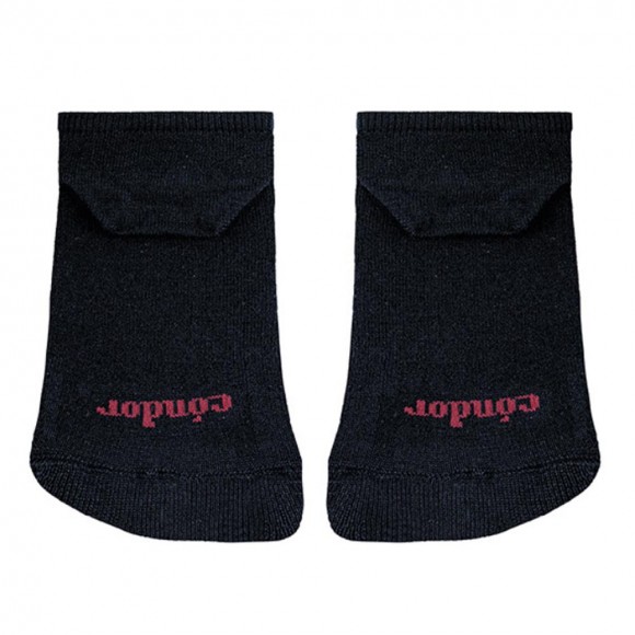 Calcetines barefoot invisibles hombre Talla única Negro