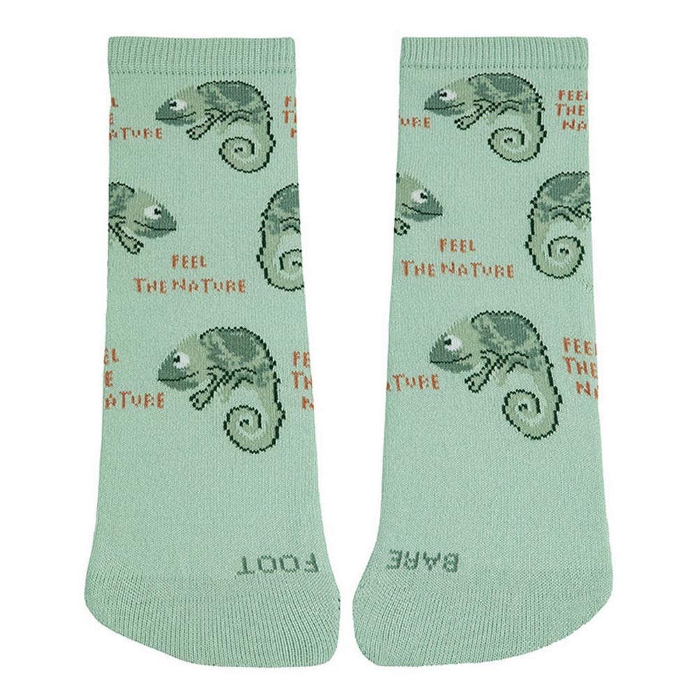 Calcetines barefoot fantasía Camaleón Verde