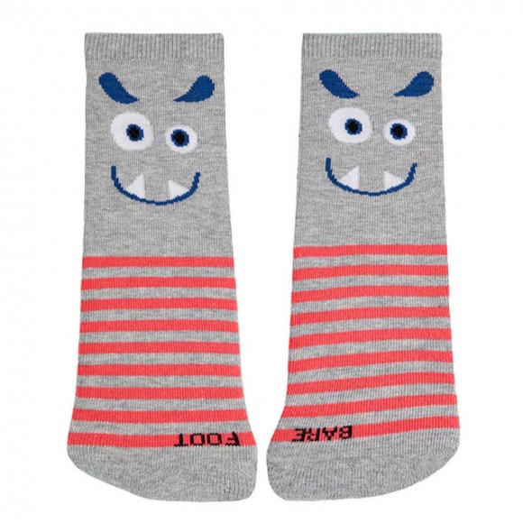 Calcetines barefoot fantasía Monster Gris