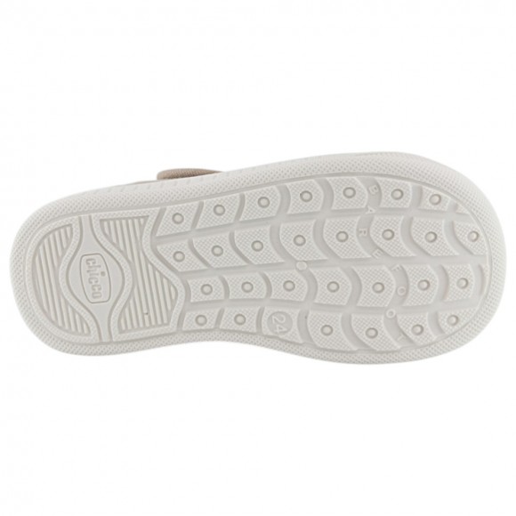 Zapatillas de lona abiertas Chicco Coddy Beige