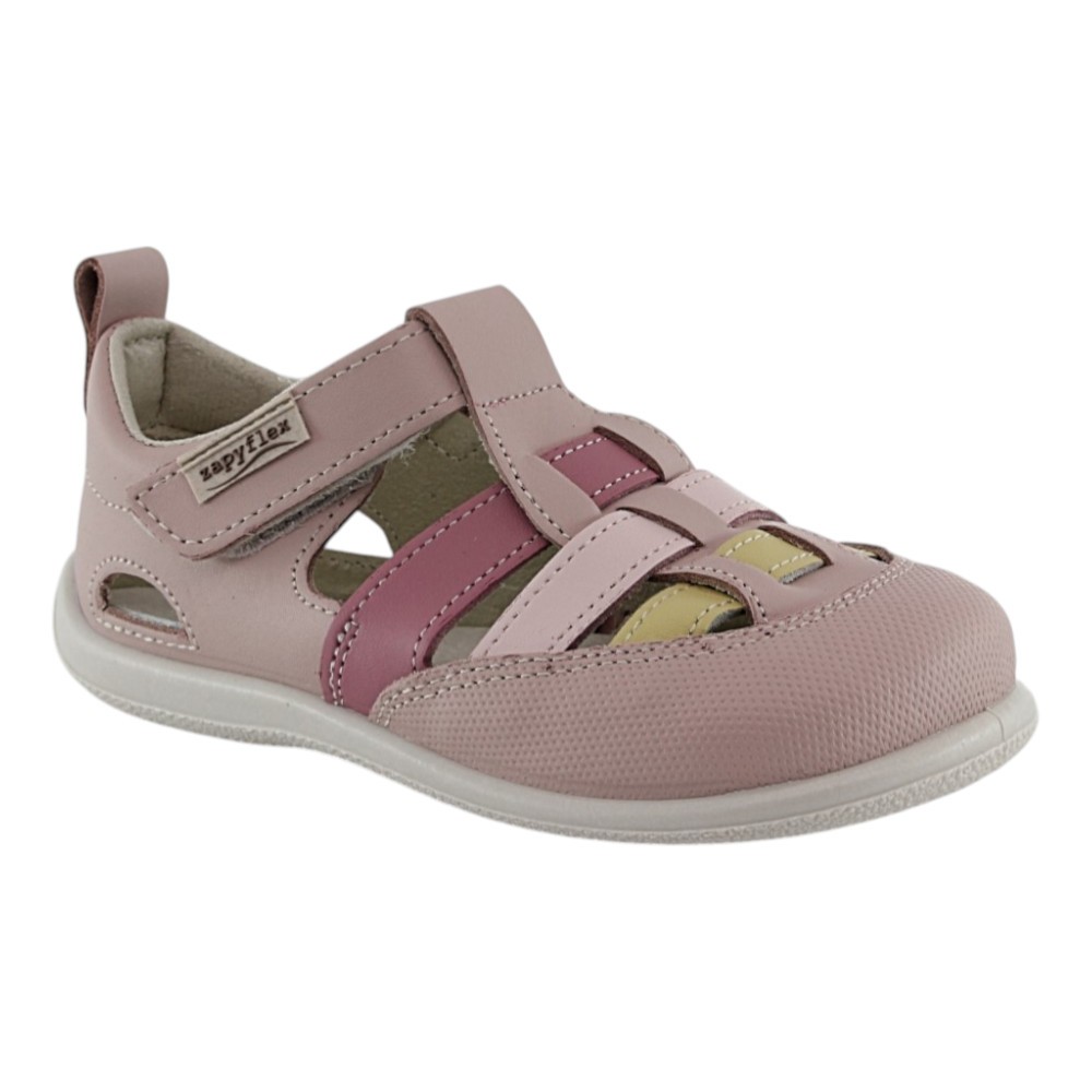 Sandalias respetuosas ZapyFlex 2 Tiras Rosa-Fucsia