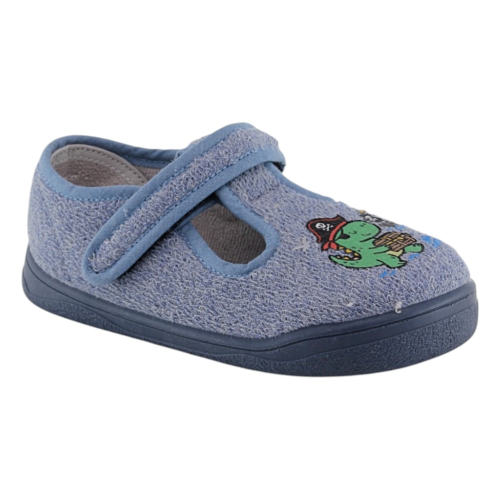 Zapatillas de casa ZapyFlex dino pirata