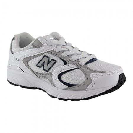 Zapatillas New Balance 408 Blanco-Azul C.elástico