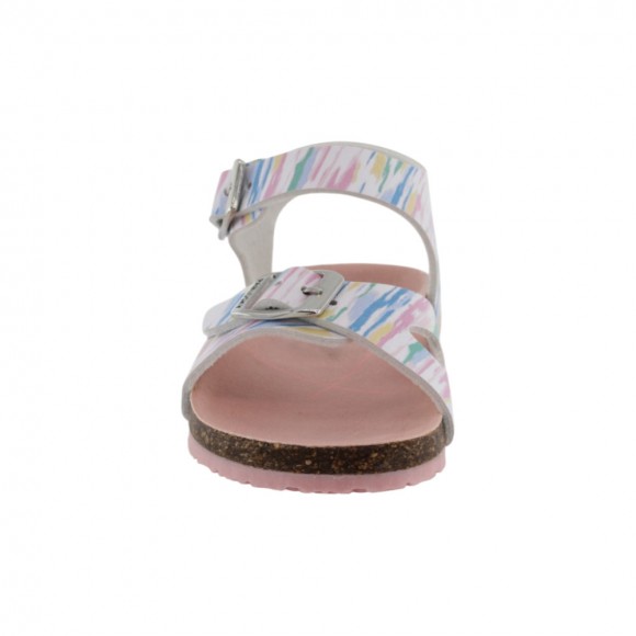 Sandalias bio Pablosky 446607 Blanco Pinceladas