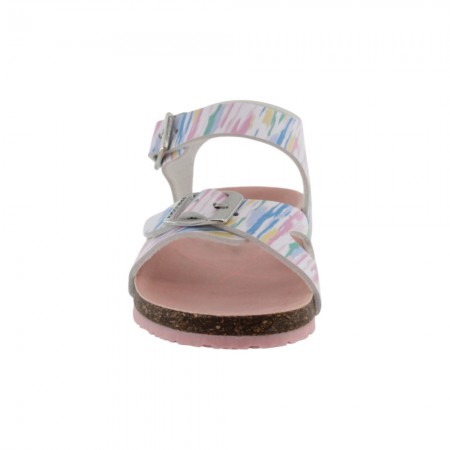 Sandalias bio Pablosky 446607 Blanco Pinceladas
