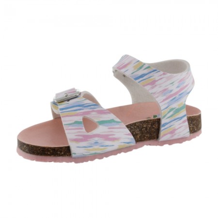 Sandalias bio Pablosky 446607 Blanco Pinceladas