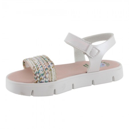 Sandalias Pablosky 447907 metal Blanco