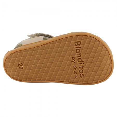 Sandalias barefoot Blanditos Costa beige