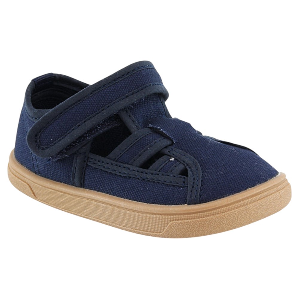 Sandalias de lona barefoot Blanditos Molly Navy