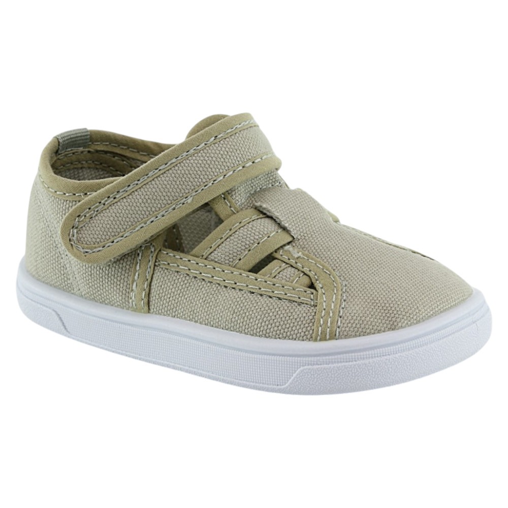 Sandalias de lona barefoot Blanditos Molly Kaki