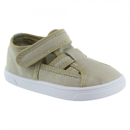 Sandalias de lona barefoot Blanditos Molly Kaki