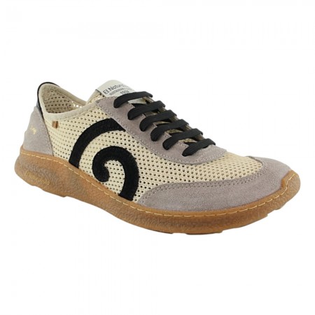 Calzado barefoot El Naturalista N5435C Beige-Negro