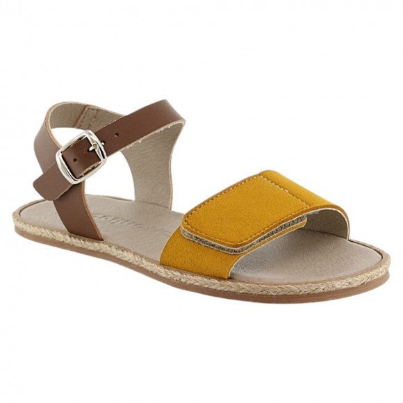 Sandalias barefoot Coqueflex 1446 Mostaza