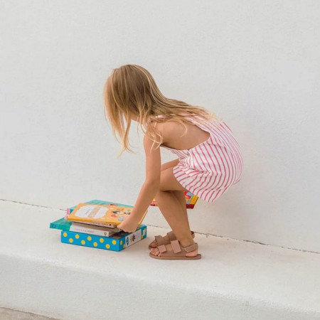 Sandalias barefoot de agua Muris Aruba Dusty Pink