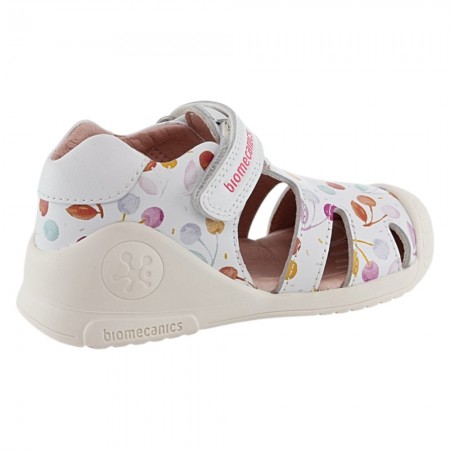 Sandalias Biomecanics 262104 Blanco-Multi