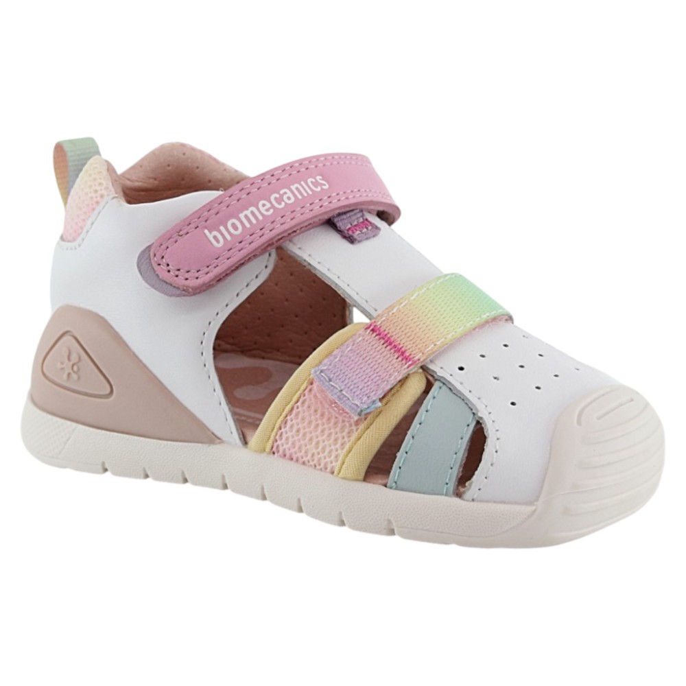 Sandalias Biomecanics 262111 Blanco-Multi